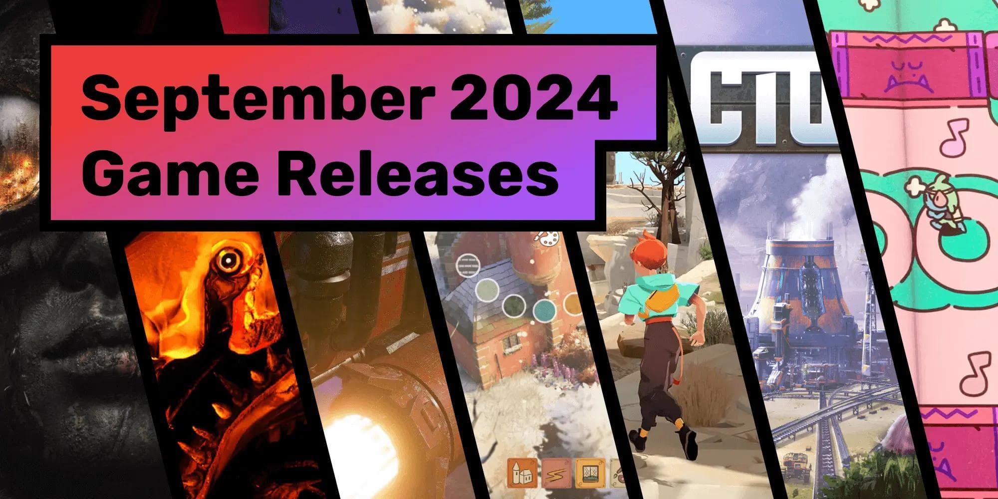 Upcoming game releases for September 2024